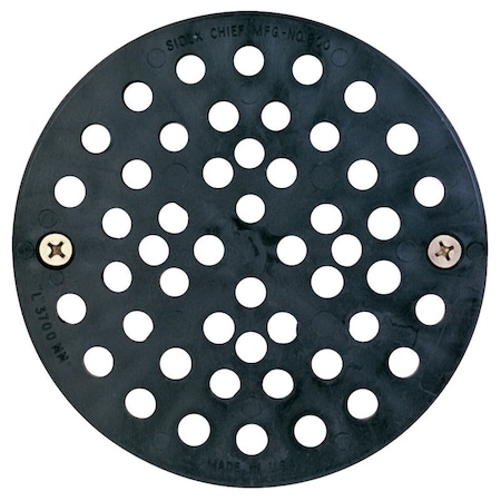 Sioux Chief Sioux Chief 6-3/4 in. Natural Black Round Polypropylene Floor Drain Strainer 801-APK